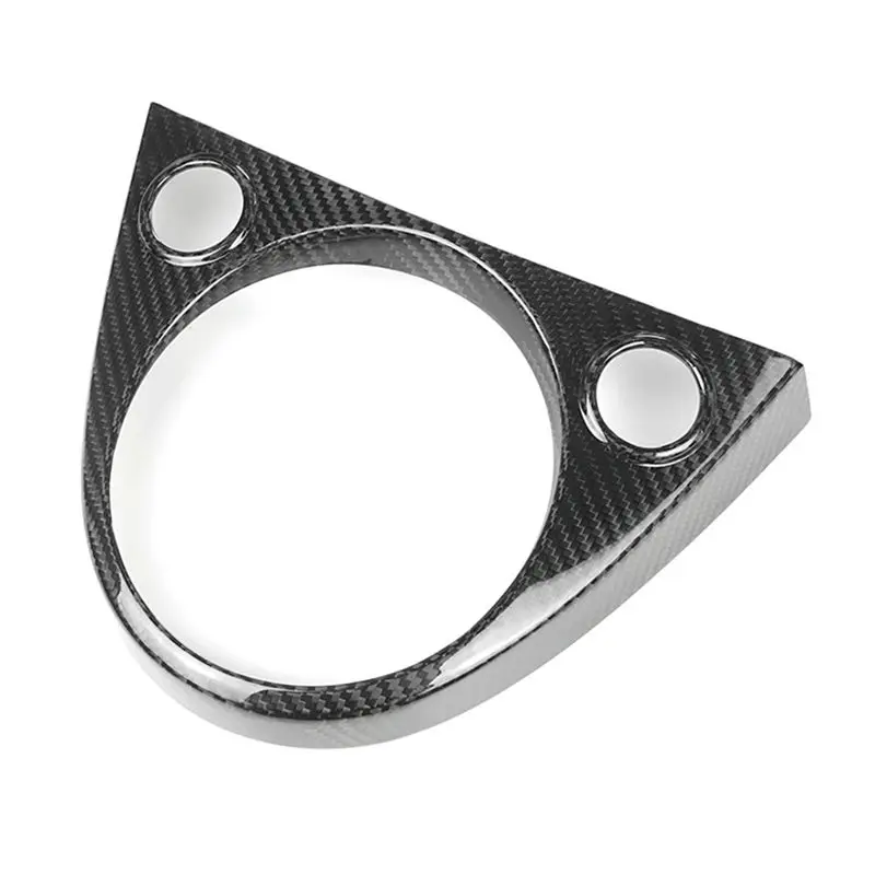 

ABHX-Real Carbon Fiber For Fiat 500 2011-2023 For Abarth 595 695 2016-2023 Manual Gear Shift Cover Gear Shift Frame Sticker