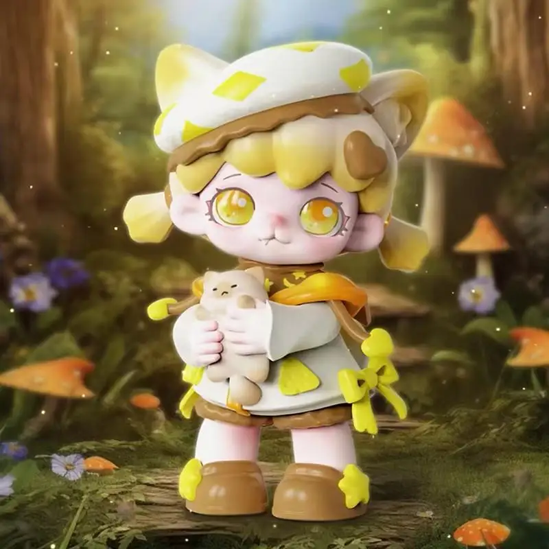 Genuino Mioco Companion Diary Series Blind Box Vinile Trendy Doll Giocattoli fatti a mano Figura Simpatico regalo di compleanno da collezione misterioso