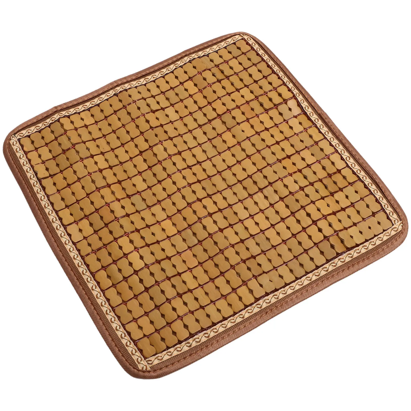 1Pcs Bamboo Cooling Seat Cushion Lightweight Refreshing Summer Mat for Sofa Chair Car Enhance Comfort Airflow Cooling Seat Mat