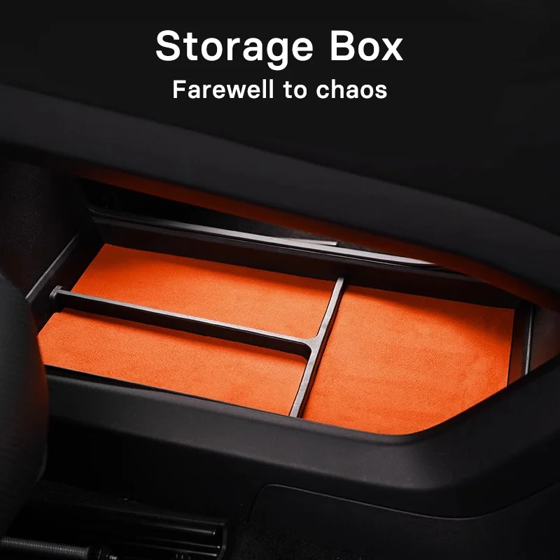 

For ZEEKR 001 Storage Box Under The Control of The Turned Fur Interior Modification Protective Accessories2020 2023