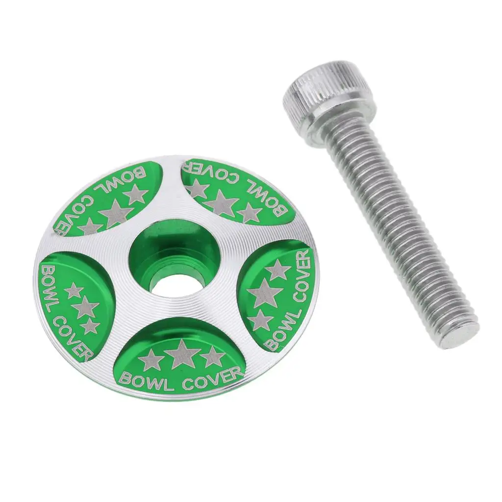 Bike Stem Top Cover Parts Headset Screws for Mountain Road