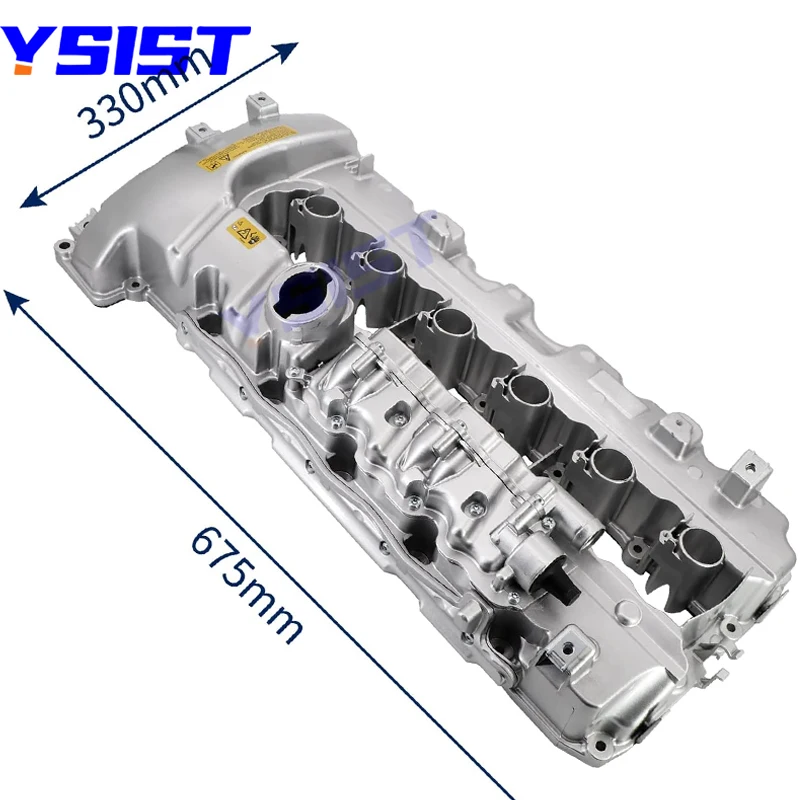 11127565284 Aluminum Engine Valve Cover For BMW N54 135i 335i 335xi 335is 535i xDrive 740i X6 Z4 740Li M2 M235i M240i L6 3.0L