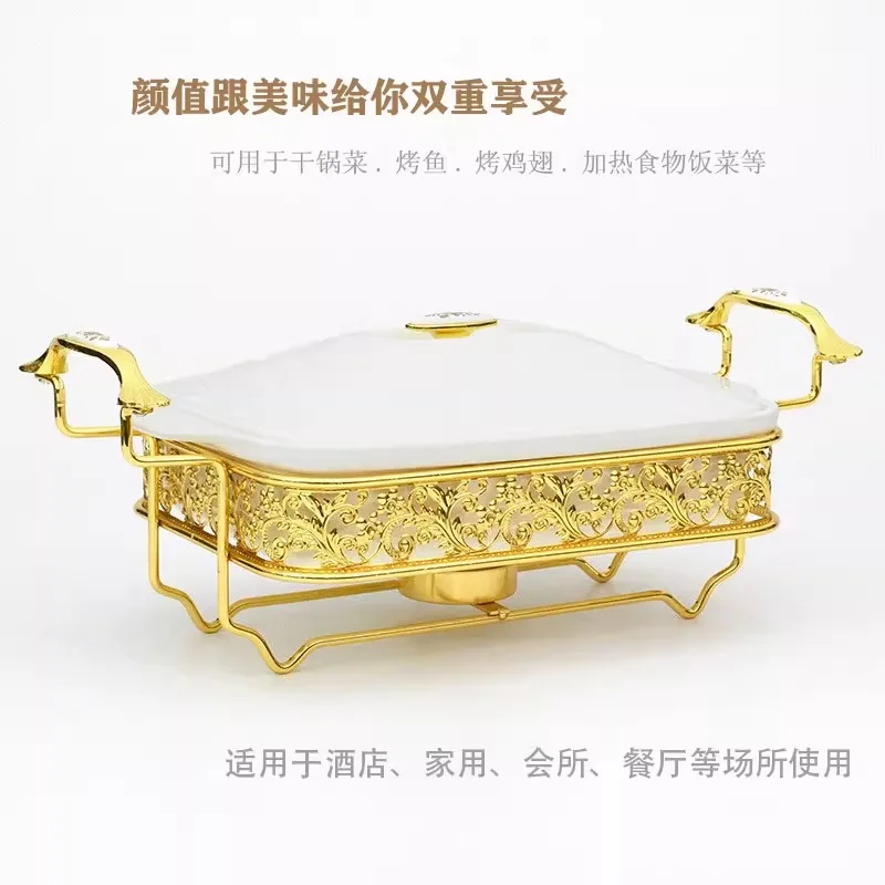 Candle Oven Dry Pot Oven Steamed Fish Plate Steamed Fish Plate Zhuge Grilled Fish Oven High Appearance Level