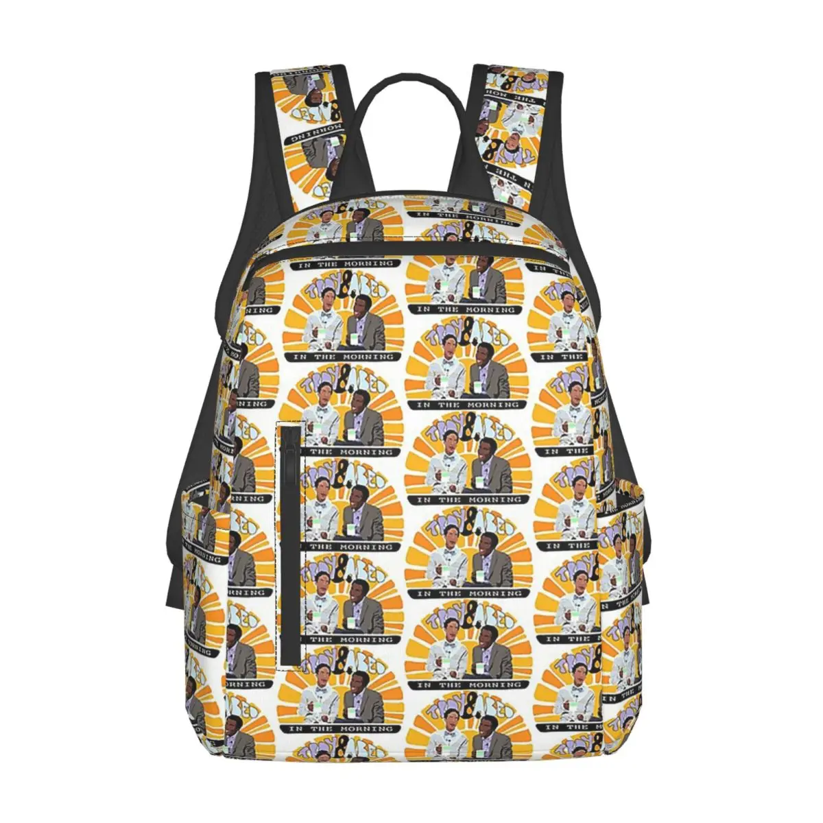 

Community- Troy And Abed In The Morning Backpack Daypack Kids BookBag School Bag Shoulder Bags for Men Women