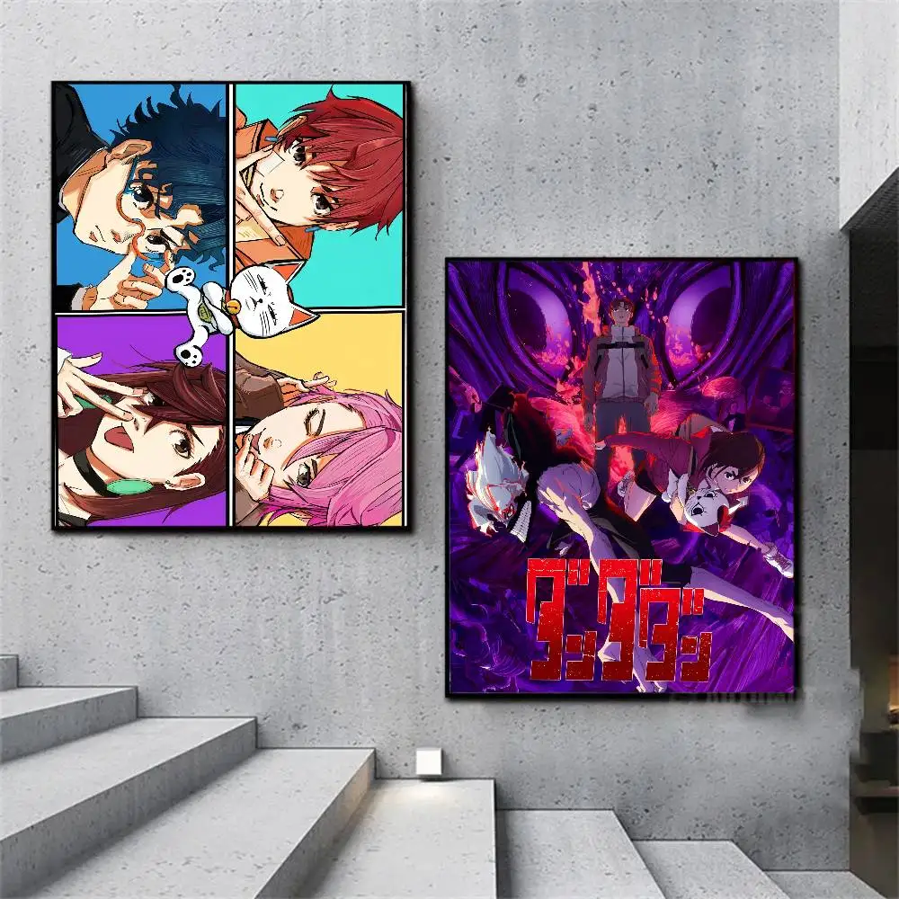 ملصق Anime D-Dandadan Ken ملصق فني عالي الوضوح ذاتي اللصق مقاوم للماء لتزيين المنزل