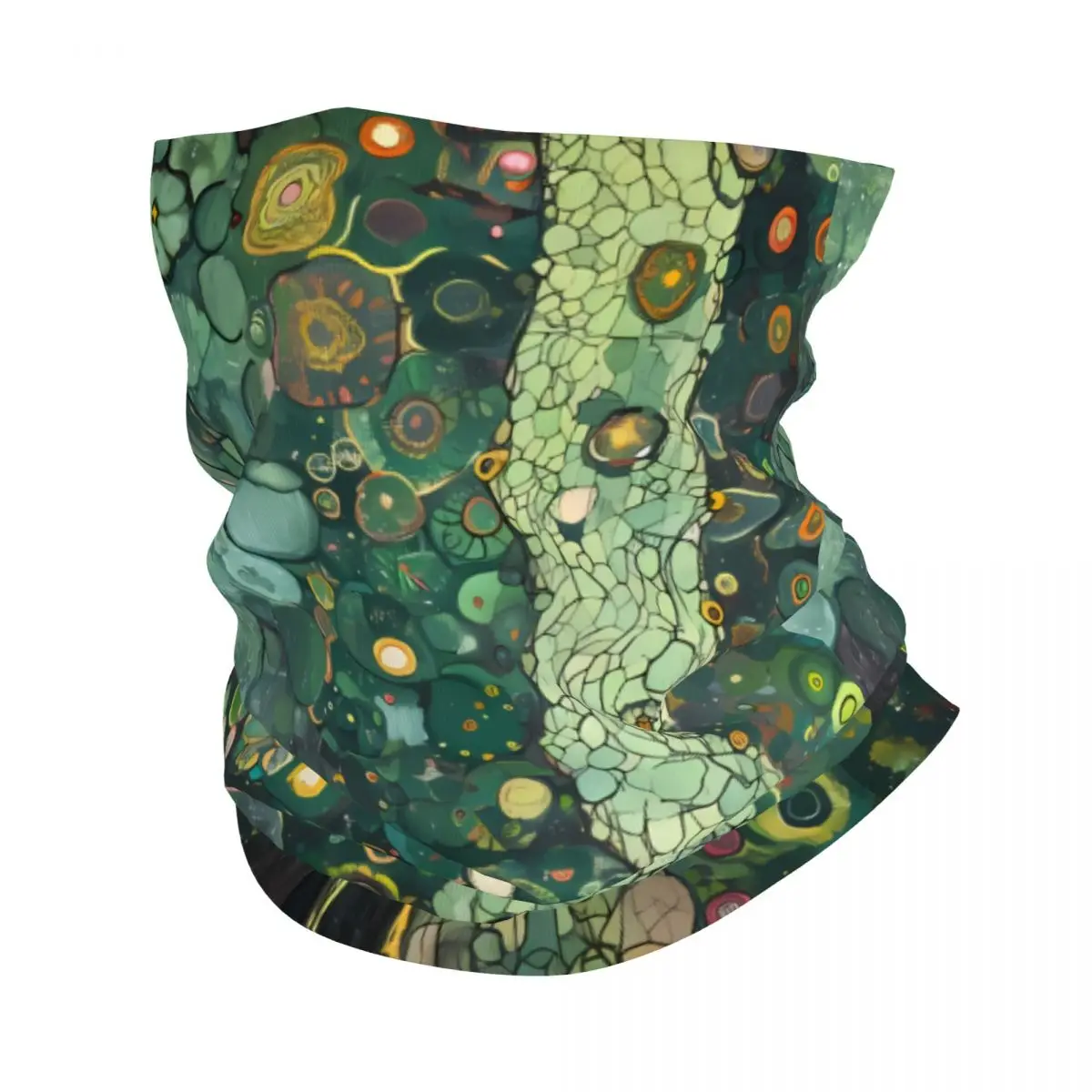 Gustav Klimt Painting Art Scarf Neckerchief Neck Face Mask Polyester