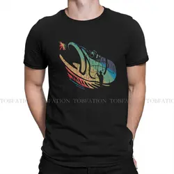 Mountain Trout Fly Fishing Colorful Graphic TShirt Fishing Creative Tops Leisure T Shirt Male Tee 100% Cotton Gift Clothes