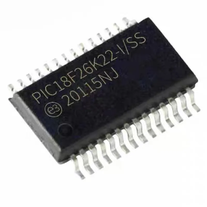 10PCS New100% PIC18F26K22-I/SS PIC18F26K22 SSOP-28 Low-, High- Microcontrollers IC In Stock