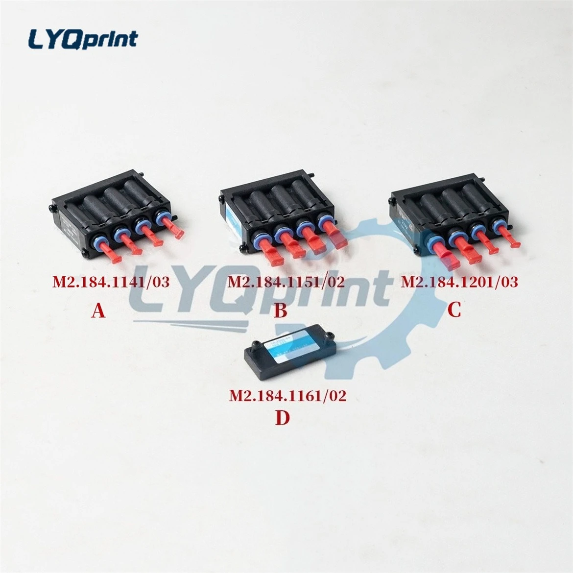 M2.184.1161 M2.184.1151 M2.184.1201 M2.184.1141 Spare Parts Valve for Heidelberg SM52 CD102 SM74 Printing Machine High Quality