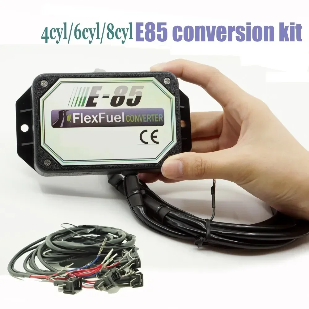 Free 4cyl E85 Flex Fuel Conversion Kit with Cold Start Asst.,biofuel e85, ethanol car, bioethanol converter