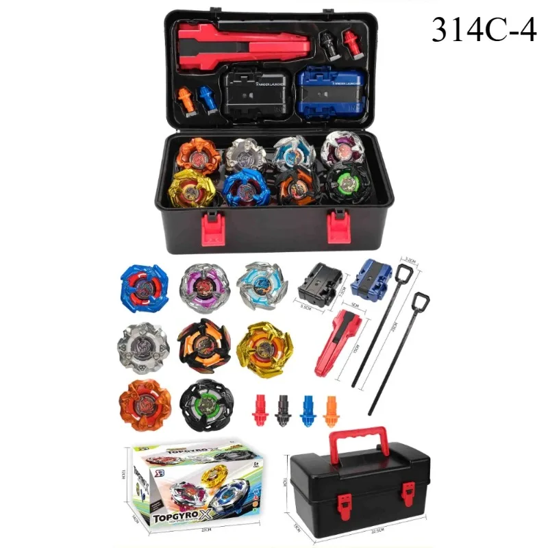 

Hot new BX 314D series gyro attack gyro set with two-way transmitter combat gyro toolbox children's gifts.
