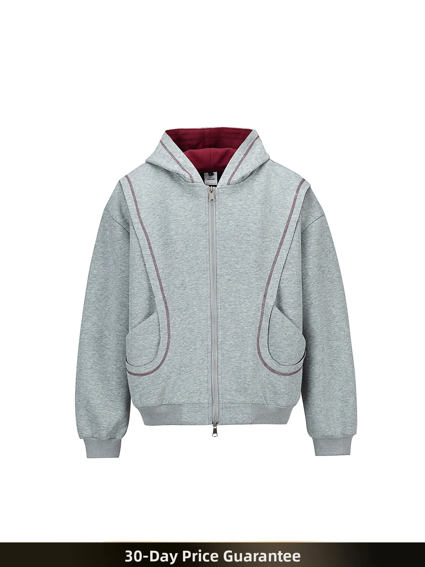 

American Retro Cleanfit Color Blo 3D Tailored Sweatirt Loose Casual Jaet Autumn New Sle Nted Boy's Hoodie for Youth