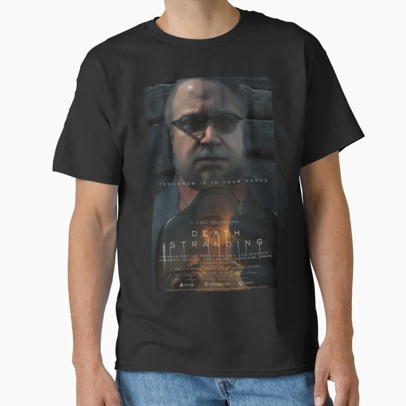 

Tomorrow Is In Your Hand Deadman Death Stranding kojima video game for fans gift T-shirt large size Tops S-6xl Adult Clothing