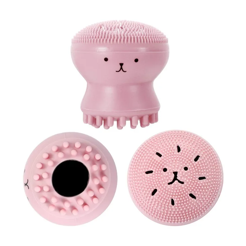 Scrubber viso in silicone da donna - Spazzola detergente viso esfoliante profonda per massaggio e pulizia dei pori, strumenti di bellezza riutilizzabili