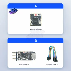 Sipeed M0S Dock tinyML RISC-V BL616 placa de desarrollo de módulo Wifi6 inalámbrico para accesorios de componentes eléctricos