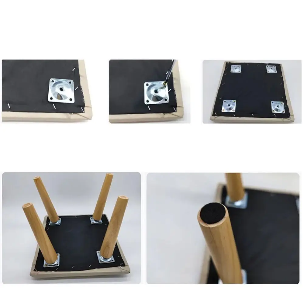 4 قطعة 30-60 سنتيمتر أثاث من الخشب الصلب الساقين مائل/عمودي نمط المضادة للانزلاق وسادة كرسي مكتب الساقين استبدال DIY بها بنفسك أرجل طاولة القهوة