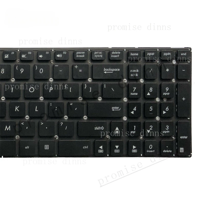 M  NEW FOR Asus X550 K550 X550 A550 F501 Y581C Y581 F550 R510L laptop keyboard US