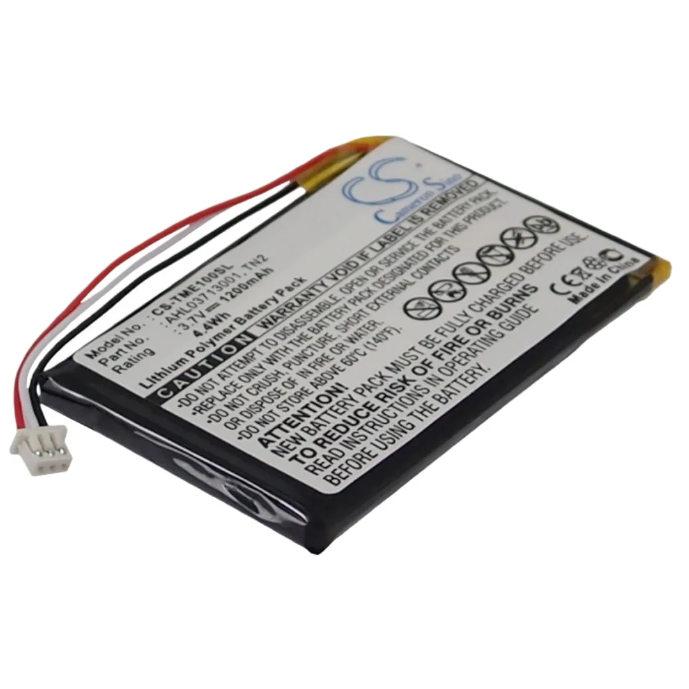 

Li-Polymer GPS, Navigator Battery for TomTom, 3.7V 1200mAh, Compatible Models: Eclipse,AVN4430,TNS410
