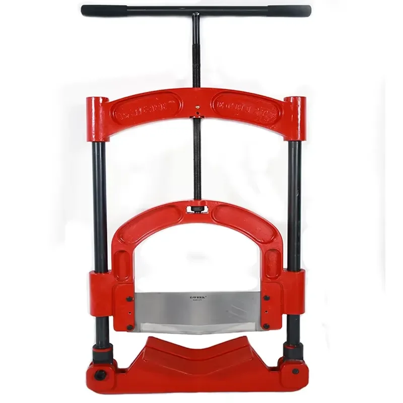 for ECH12PE Manual PE Pipe Shearing Machine Industrial Professional Cold Cutting Tool for Plastic HDPE PVC Pipe 4-12 Inches