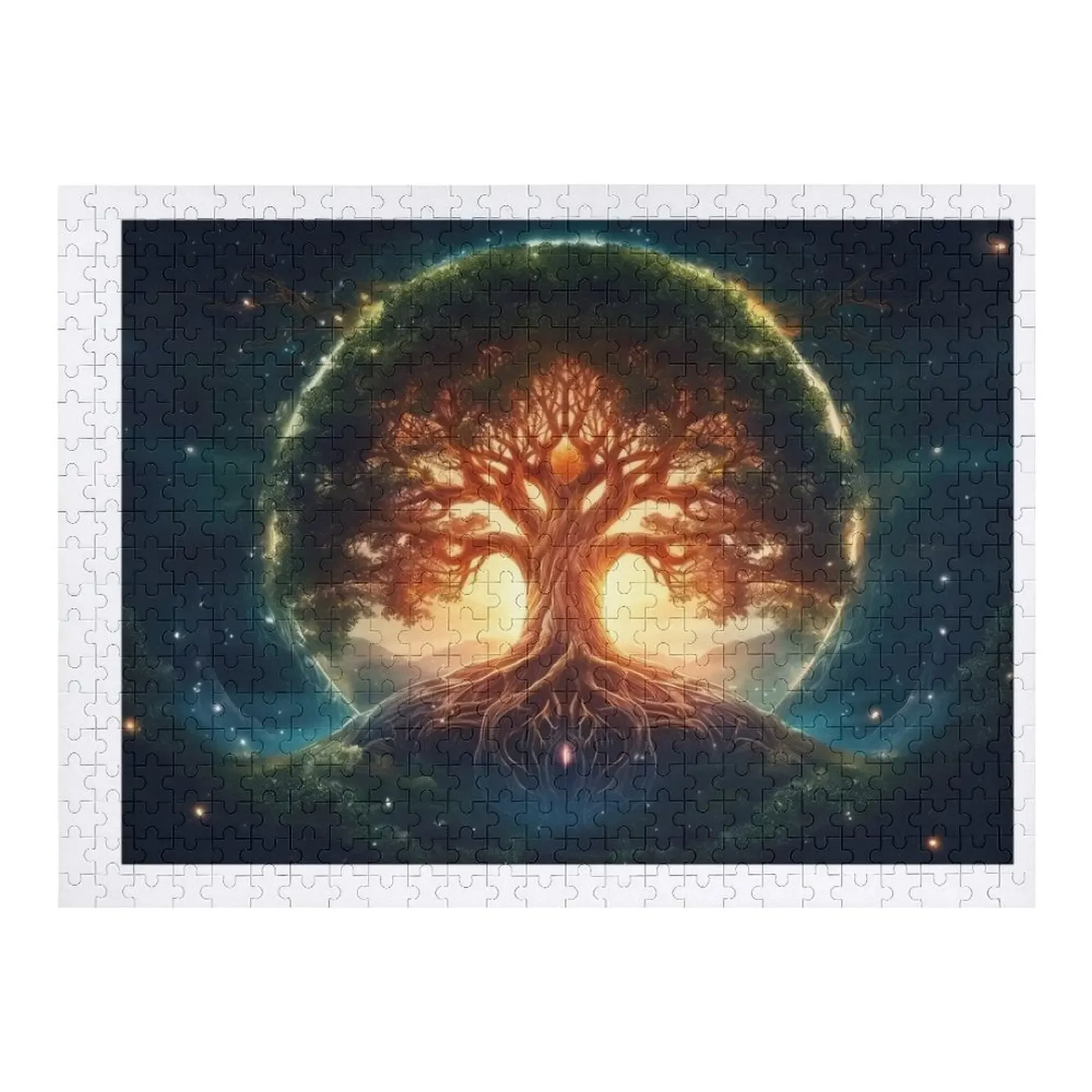 

Дерево жизни Yggdrasil Пазл Диорама Аксессуары Аниме Пазл