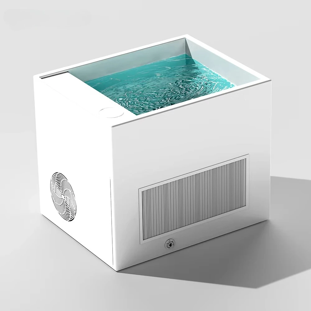 Syochi All in OneCold Plunge  Acrylic  Ice Tub Sports Recovery Cold Water Therapy Ice Bathing Outdoor Tub With Built-In Chiller