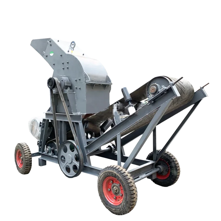 

Tianze Mini Mobile Crusher | -Powered, Crushes Glass Bottle to Sand & Grinds Stone/Tire (Portable)