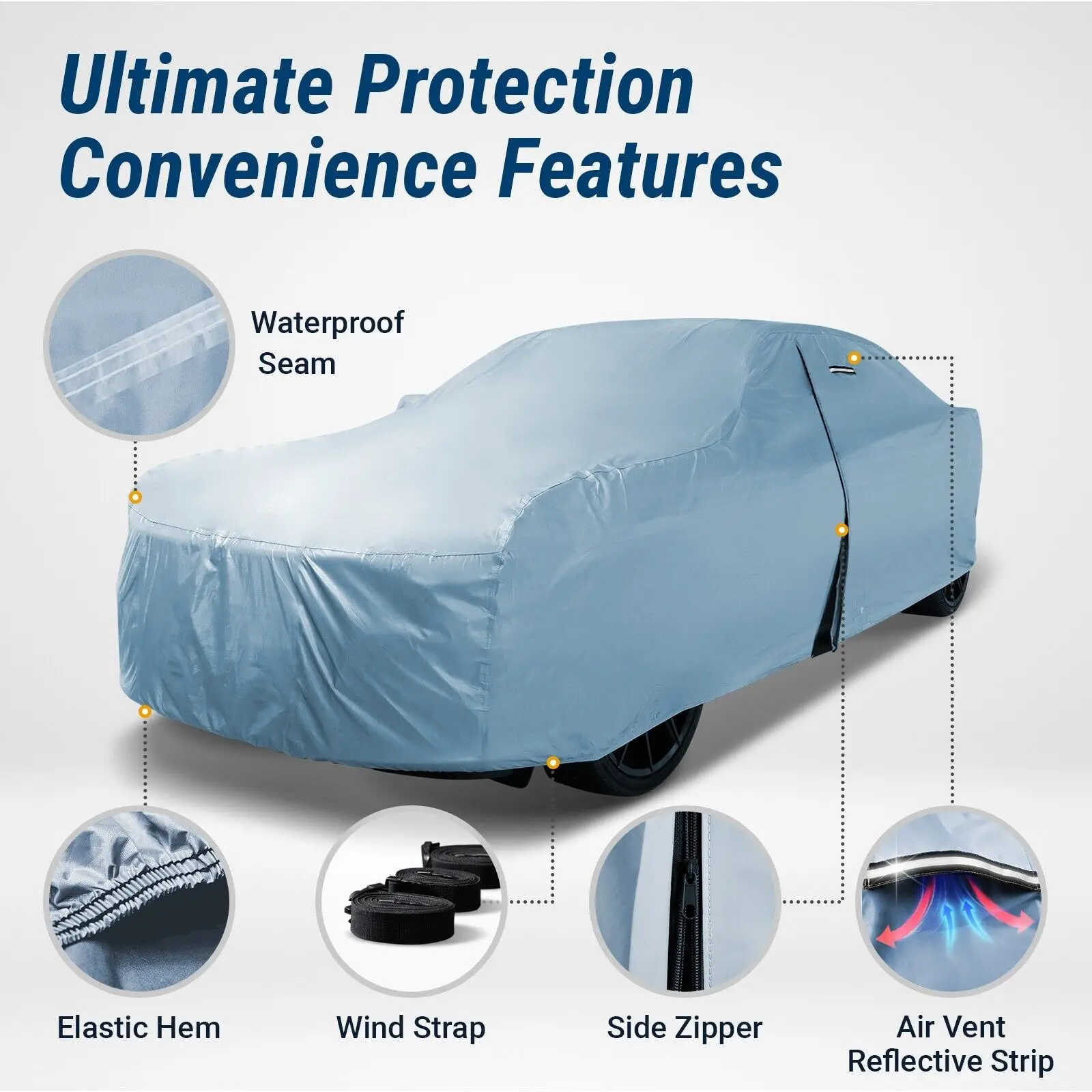 The #1 Rated Car Cover on EBAY! Guaranteed Satisfaction! Guaranteed fit!!