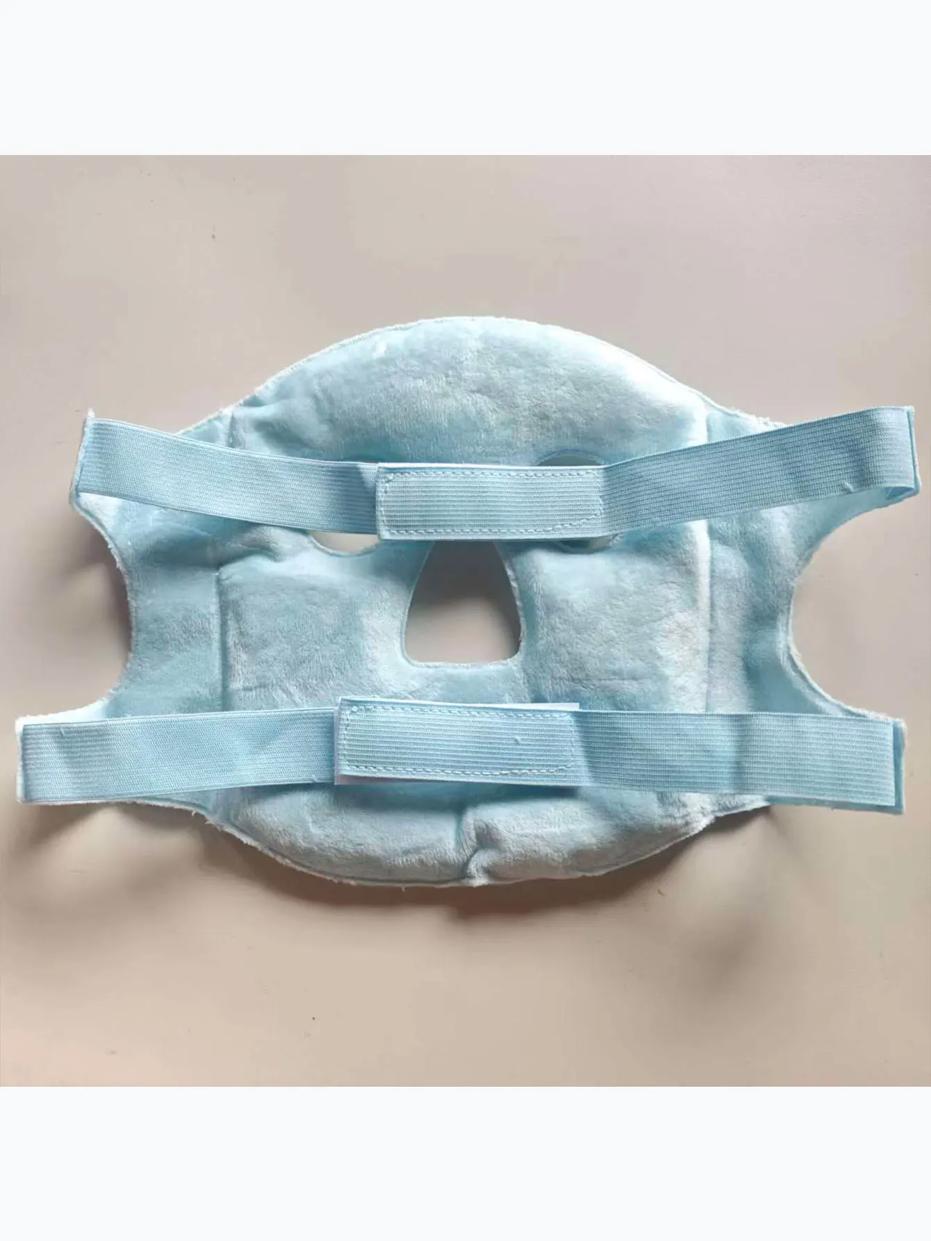 Gel Cooling Ice Face Mask, Hot Cold Compress Pack Gel Beads Facial Mask, Face Mask Skin Firming Face Ice Pack, Sleeping Face SPA