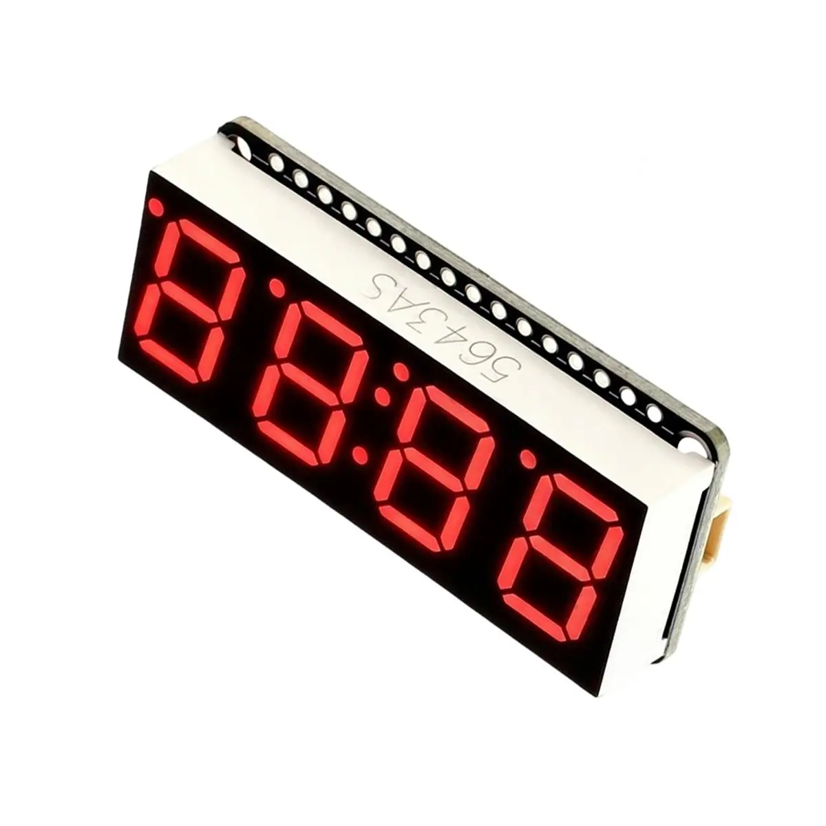 0.56inch 4-Bit 7 Segment LED Display Module with Clock HT16K33 Driver Chip for Digital Clock Countdown Timer A
