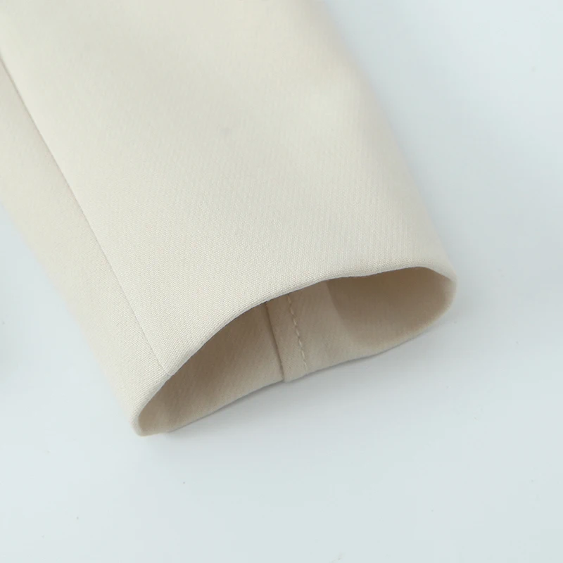 Willshela Frauen Mode Mit Gürtel Beige Einreiher Blazer Vintage Oansatz Langen Ärmeln Weibliche Chic Dame Outfits