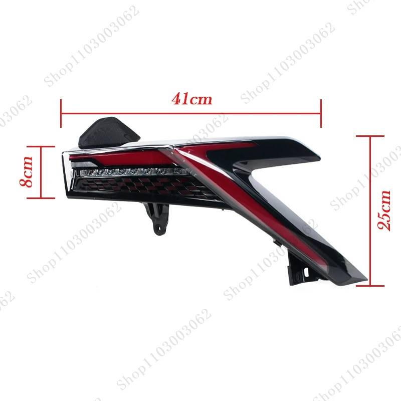 Tail Light AssemblyFor JETOUR Dashing 2022 2023 2024 Automotive Rear Bumper Headlight Turn Signal Brake Tip Light Parking Lights