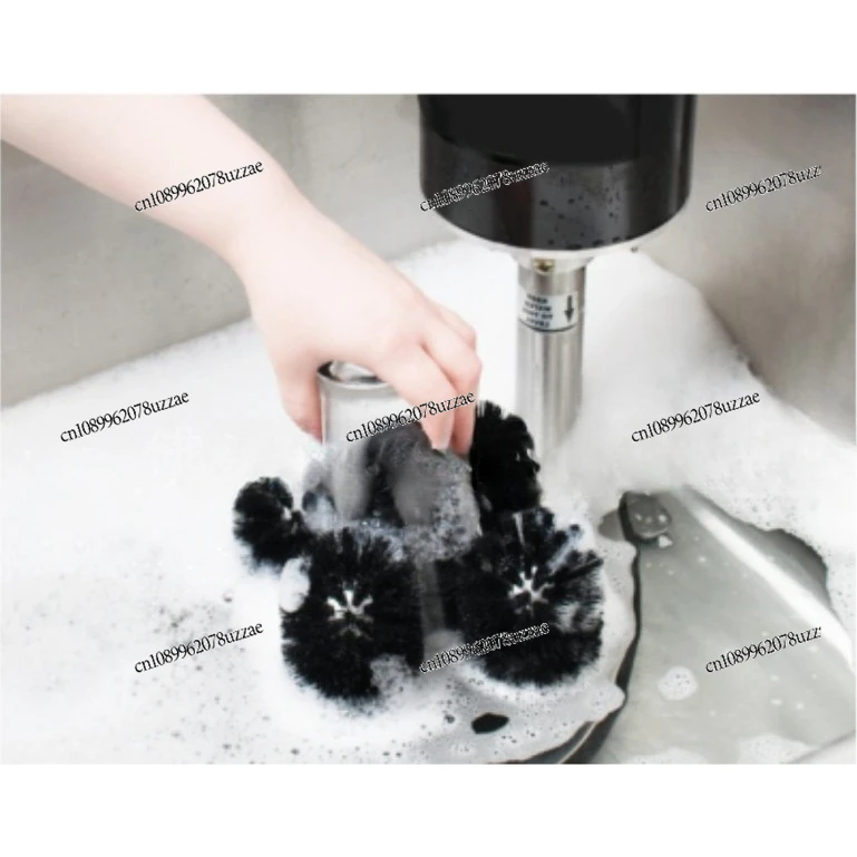 Commercial Five-head Cup Washer, Western Restaurant Wine Bar Counter, Dining Hall, Small Electric Brush Glass Cup Cleaner