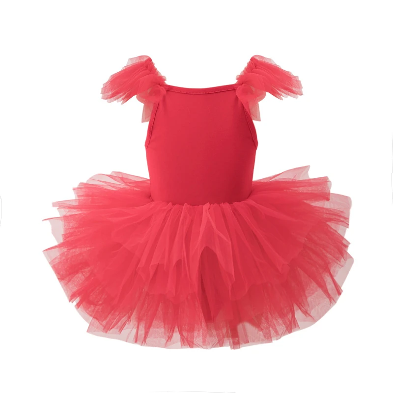 Comfortable and Breathable Children's Summer Halter Senior Beautiful Ballet Practice Clothes Girls Chinese Dance Form Tutu Skirt