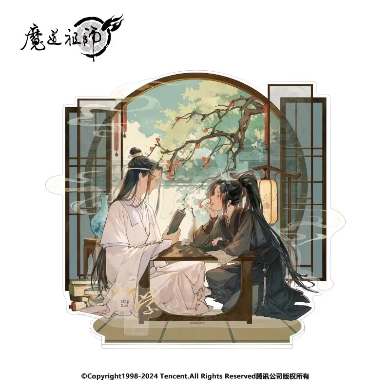 Официальное аниме MDZS Mo Dao Zu Shi Wei Wuxian Baji, значок на акриловой подставке, карта-переводка Shikishi, косплей, оригинальный подарок, NM