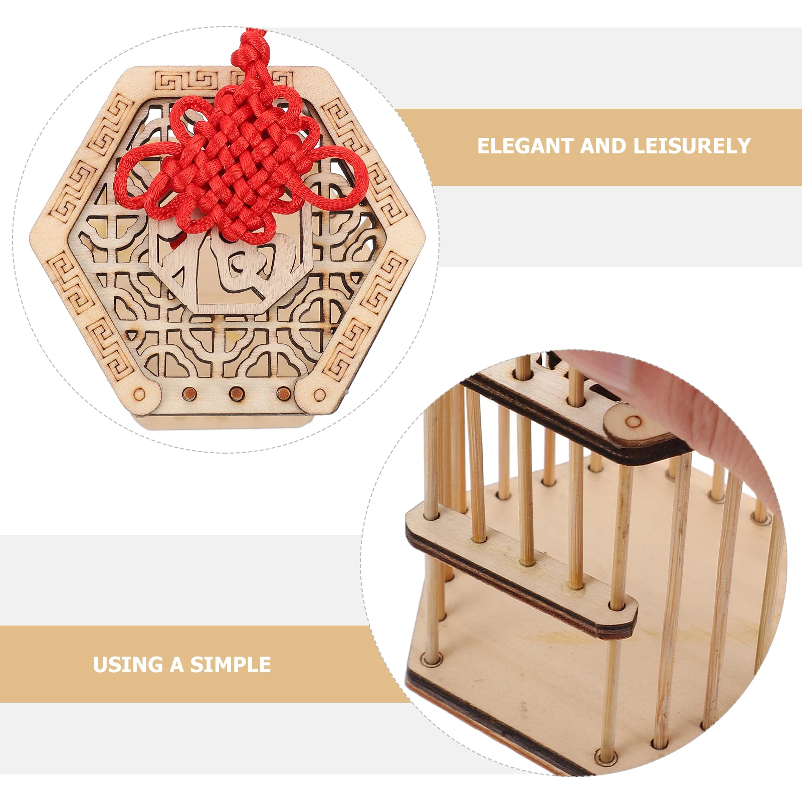 

1pc Wooden Cage Breeding Container Observation Box For Crickets Insects Outdoor Habitat Butterfly Cage Dragonfly