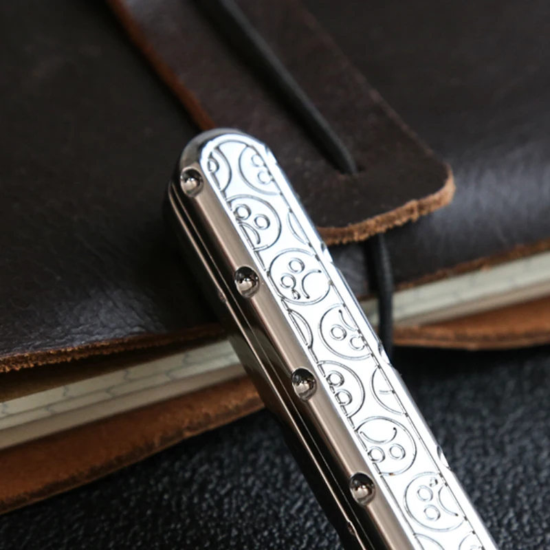 لعبة فيدجيت معدنية تعمل بالدفع |   غير المغناطيسي الدورية EDC الإبداعية العجين المقلي العميق عصا تصميم القلق و ADHD الكبار لعبة تململ ﻿