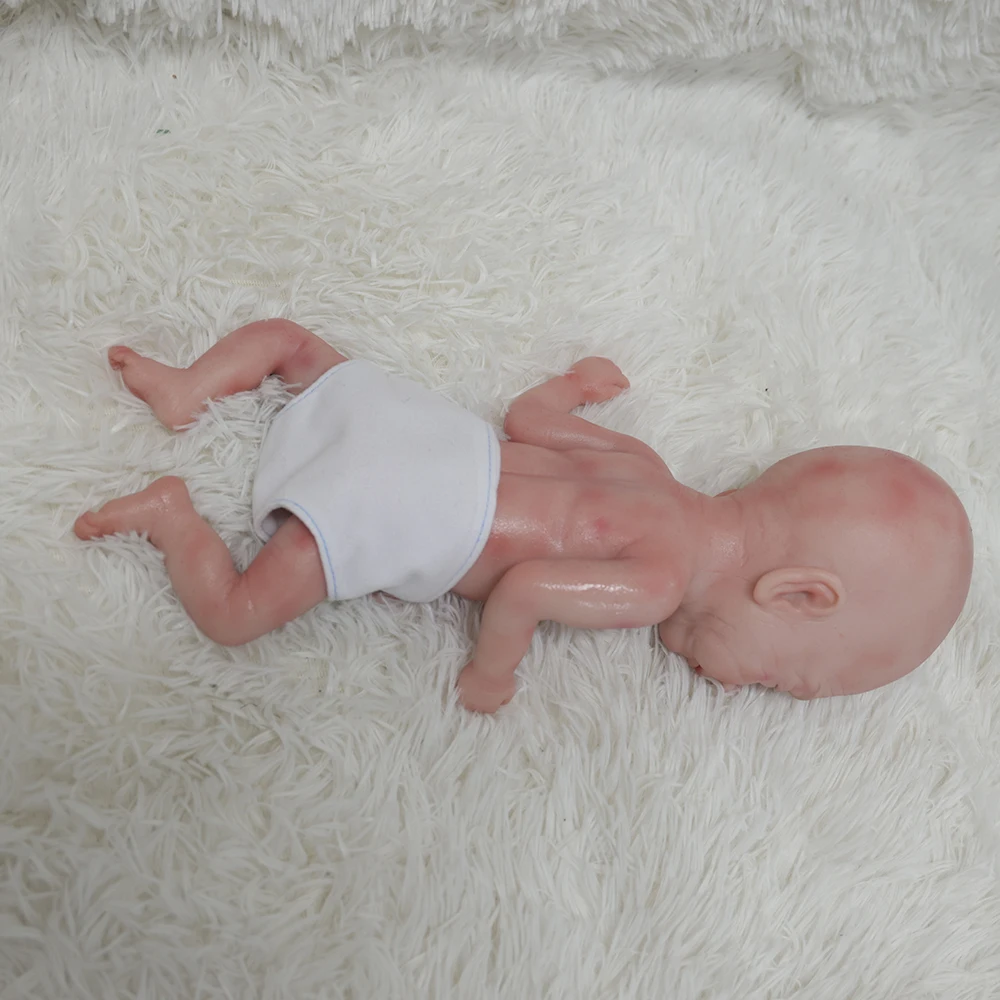 COSDOLL 16 pulgadas 1650g 100% muñecas Reborn de silicona de cuerpo completo muñecas realistas para bebés recién nacidos niños muñeca suave DIY Kit de juguetes para niños en blanco