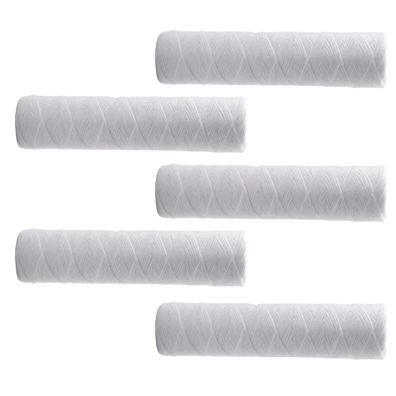 

A69X-5 микрометр 10 х 2,5 дюйма, картридж для фильтра для воды с раневыми осадками, фильтрация отложений всего дома, универсальная замена