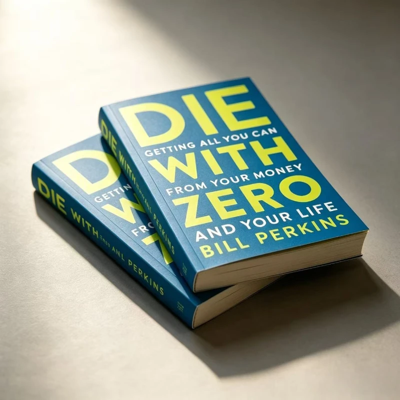 Die with Zero By Bill Perkins Personal Finance Self Help English Book