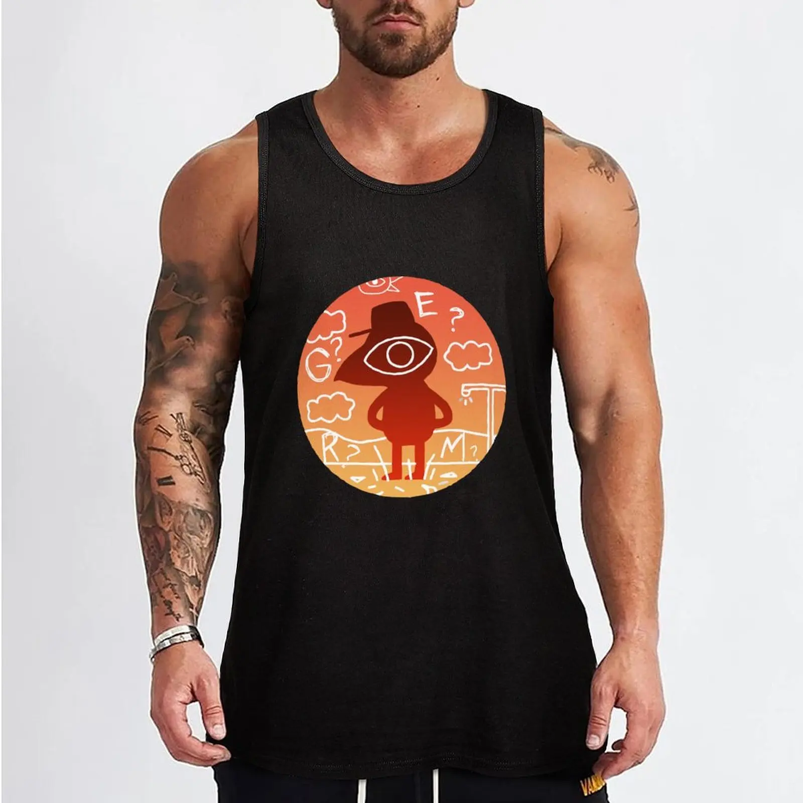 Night in the Woods Germ Tank Top gym shirts vests for men t-shirts man t-shirts for men