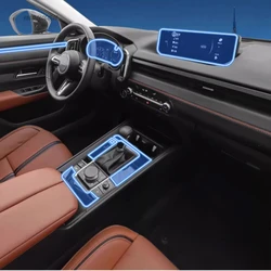 Tpu Transparent Protection Film for Mazda CX50 CX-50 2023 Car Interior Sticker Center Console Navigator Speed Meter Gear Panel