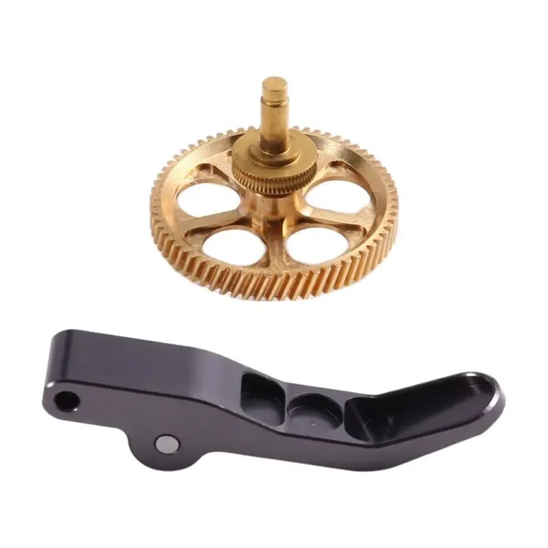 مجموعة تروس شعبية للطارد لمختبر بامبو P1P P1S X1C مخلب RNC مجموعة حلزونية من الفولاذ المقوى المطلي بالنانو لـ A1/Mini #2