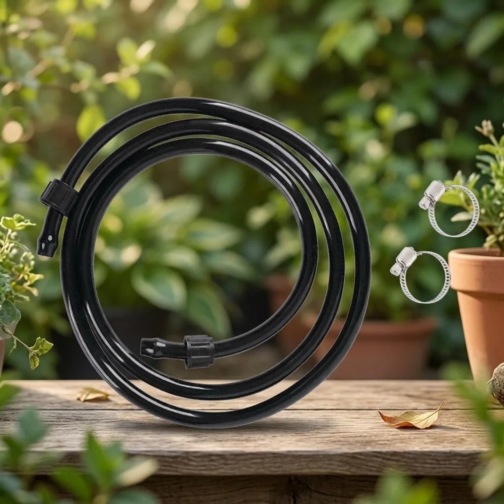47.24 Inch PVC Hose Replacement for Garden Sprayers Featuring 22.86 mm Outer Diameter and 17.78 mm Inner Diameter Threading