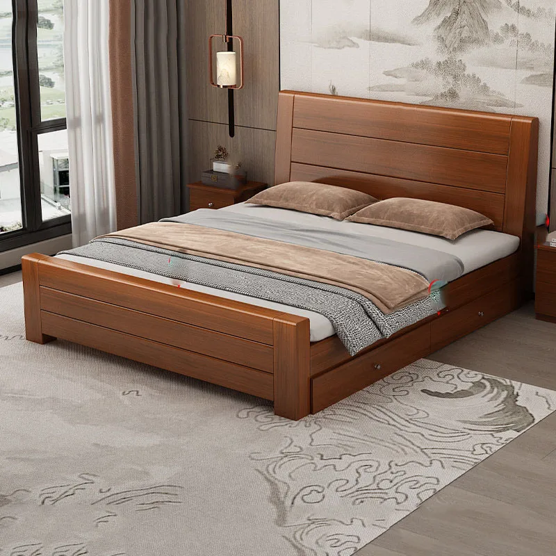 Princess Mobile Bed Wooden Sleeping Baby Girls Floor Modern Luxury Children Bedroom Bed Double Beliche Lounge Suite Furniture