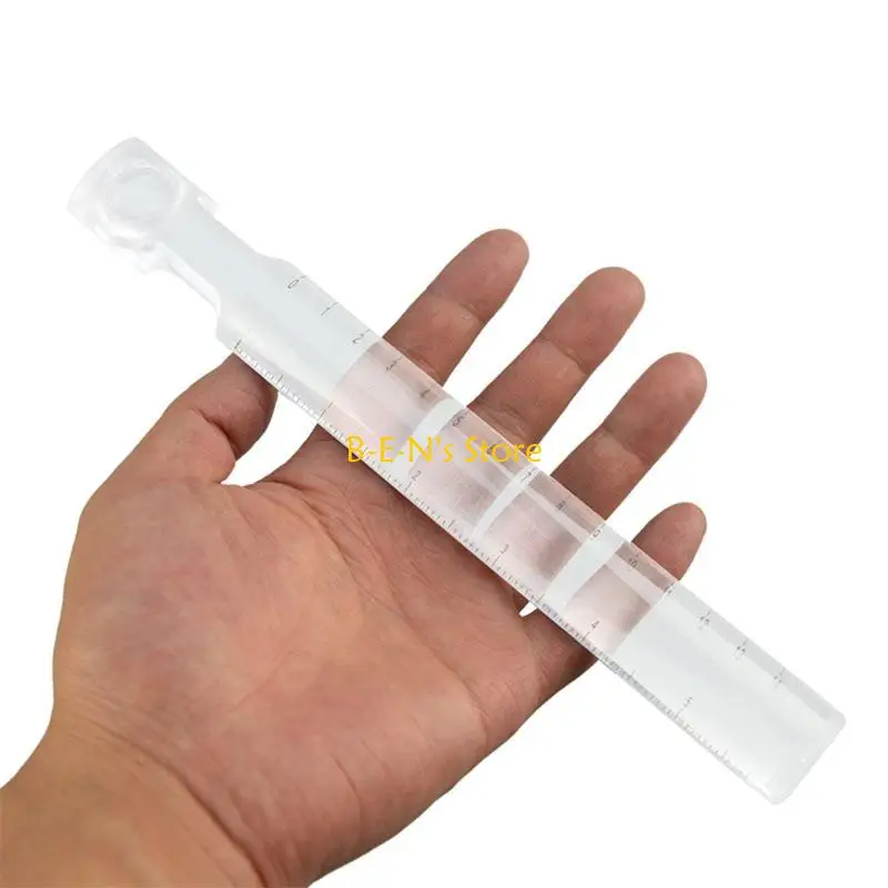 Y1AD Portable Hand Held Ruler 2x Magnifier Bar 6