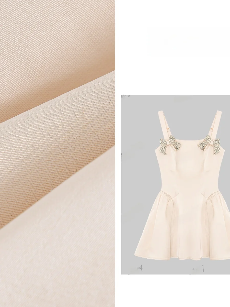 

Sweet Billionaire Face Hero Ele Splice Sequin Knot Slimming Satin Strapl Dr Pure Desire Sle H-ape Skirt