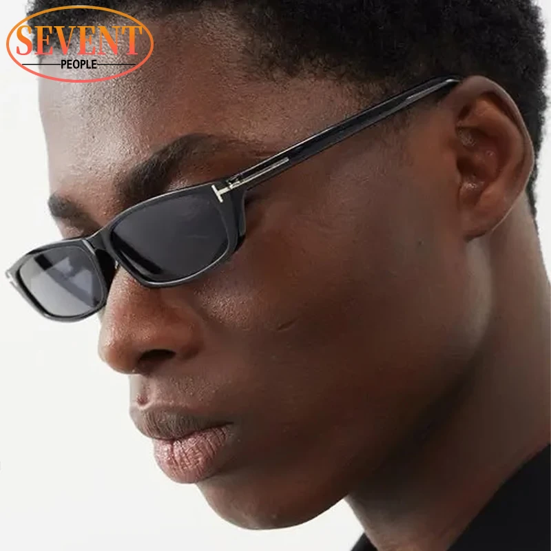 

New Small Frame Rectangle Sunglasses Women 2024 Luxury Brand Vintage Rectangular Sun Glasses For Men Retro Square Shades Eyewear