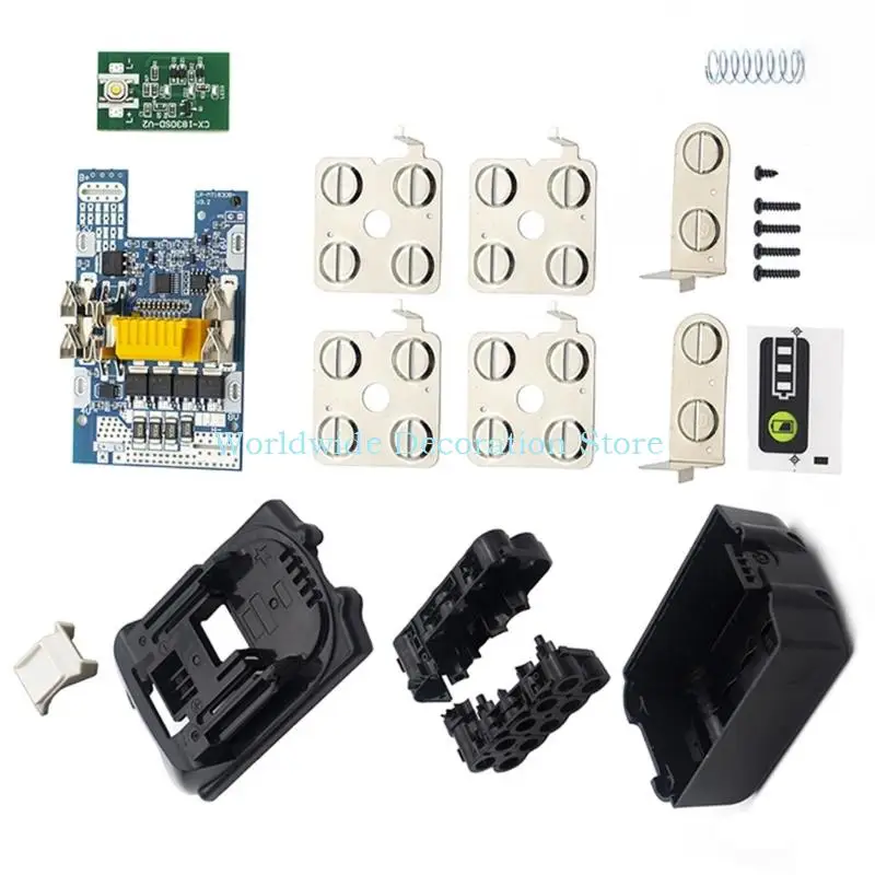 Q39B Vỏ pin thay thế Q39b cho pin BL1830 18V với toàn bộ thay thế bảng mạch PCB bảo vệ
