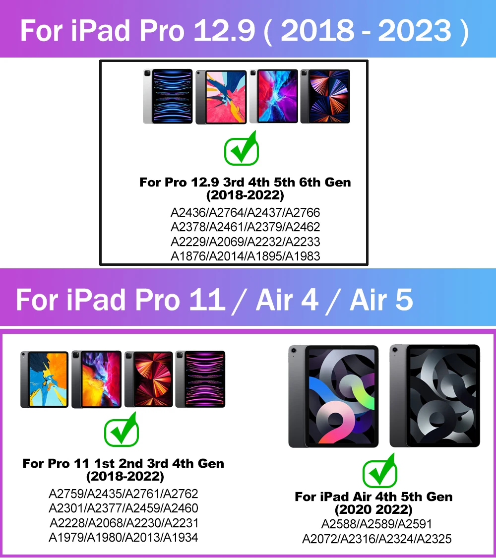 Goojodoq Magisch Toetsenbord Met Lcd-Display Voor Ipad Pro 11/ Pro 12 9 12.9/ Air 5 Air 4 Voor Ipad Toetsenbord Folio Koreaanse Spaanse Gk04