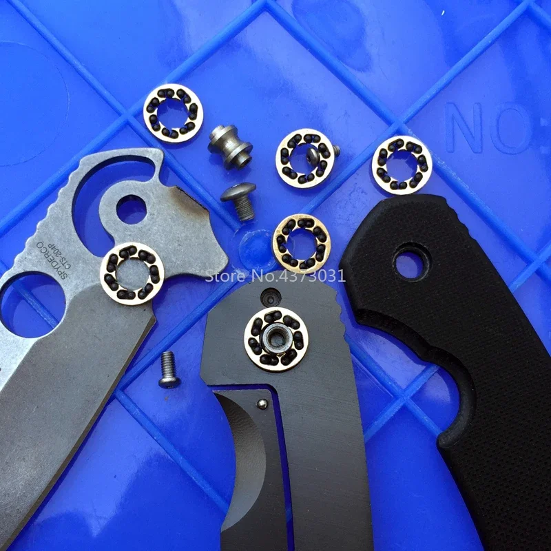 1 pair New flipper Ceramic ball bearing Quick opening tools for spider C156 knife tool